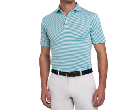 The Maxwell Shirt: Harbor & White