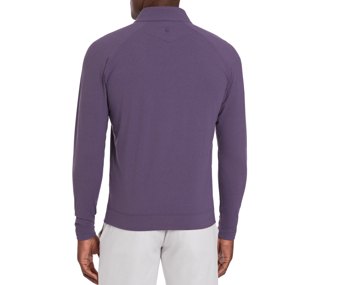 Men's Purple Quarter Zip | Holderness & Bourne Men's Purple Quarter Zip | Holderness & Bourne