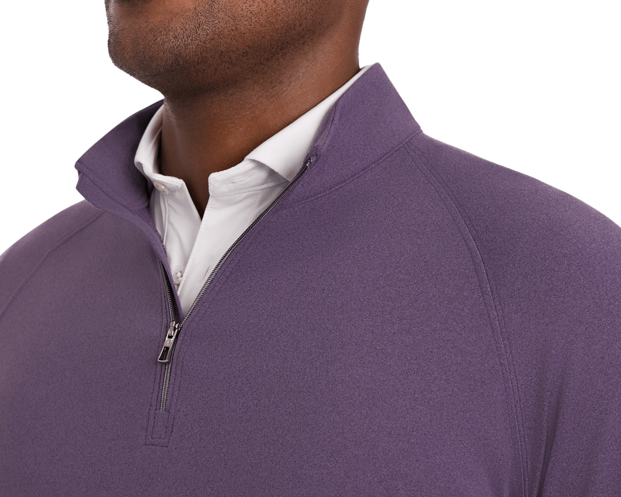 Men's Purple Quarter Zip | Holderness & Bourne Men's Purple Quarter Zip | Holderness & Bourne