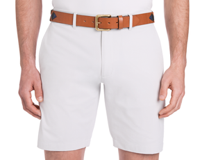 The Barker Belt: Chestnut/Navy/Ivy