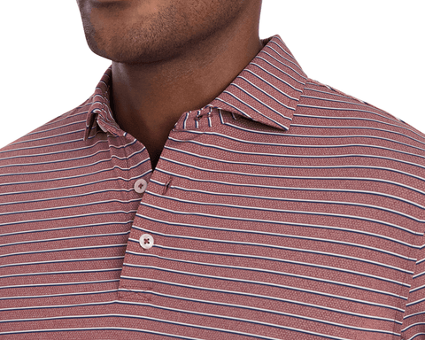 The Springer Shirt: Heathered Exeter/White/Navy