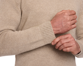 The Berwick Crewneck Sweater: Heathered Dune