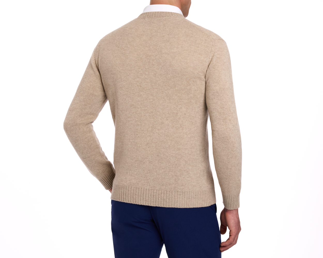 The Berwick Crewneck Sweater: Heathered Dune