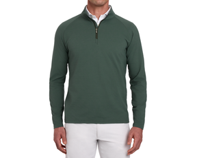 The Stuart Quarter-Zip: Ivy