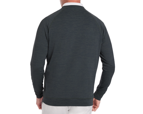 The Laidlay Crewneck: Heathered Ivy