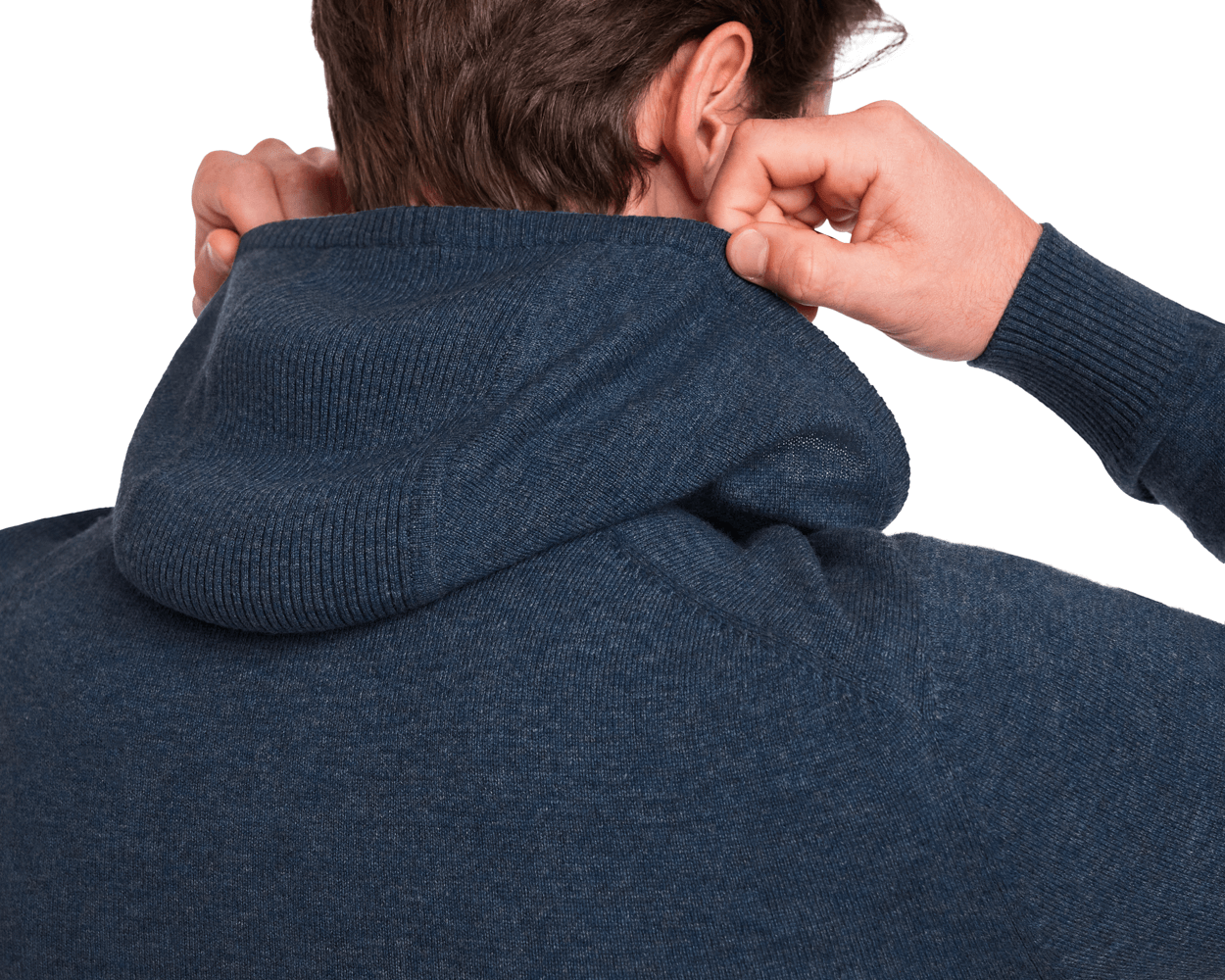 The Logan Hoodie Sweater: Heathered Andover