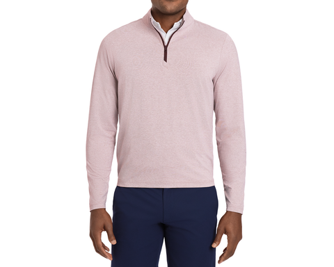 The Bell Quarter-Zip: Heathered Exeter