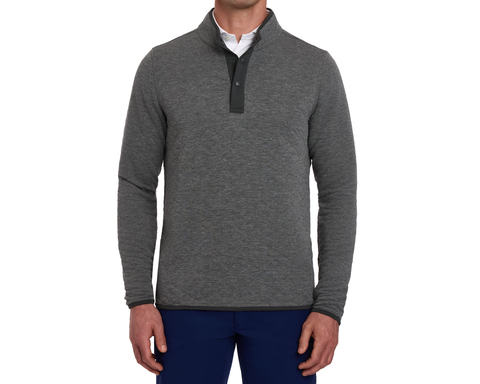 The Sullivan Quarter-Snap: Heathered Charcoal