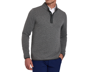 The Sullivan Quarter-Snap: Heathered Charcoal