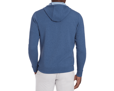 The Tilley Quarter-Zip Hoodie: Heathered Andover