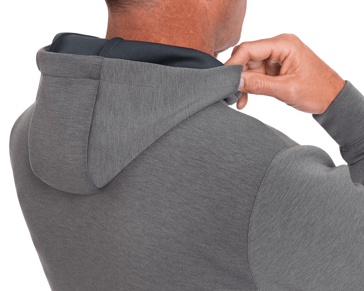 The Tilley Quarter-Zip Hoodie: Heathered Charcoal The Tilley Quarter-Zip Hoodie: Heathered Charcoal