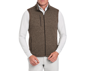 The Ashby Vest: Heathered Chestnut