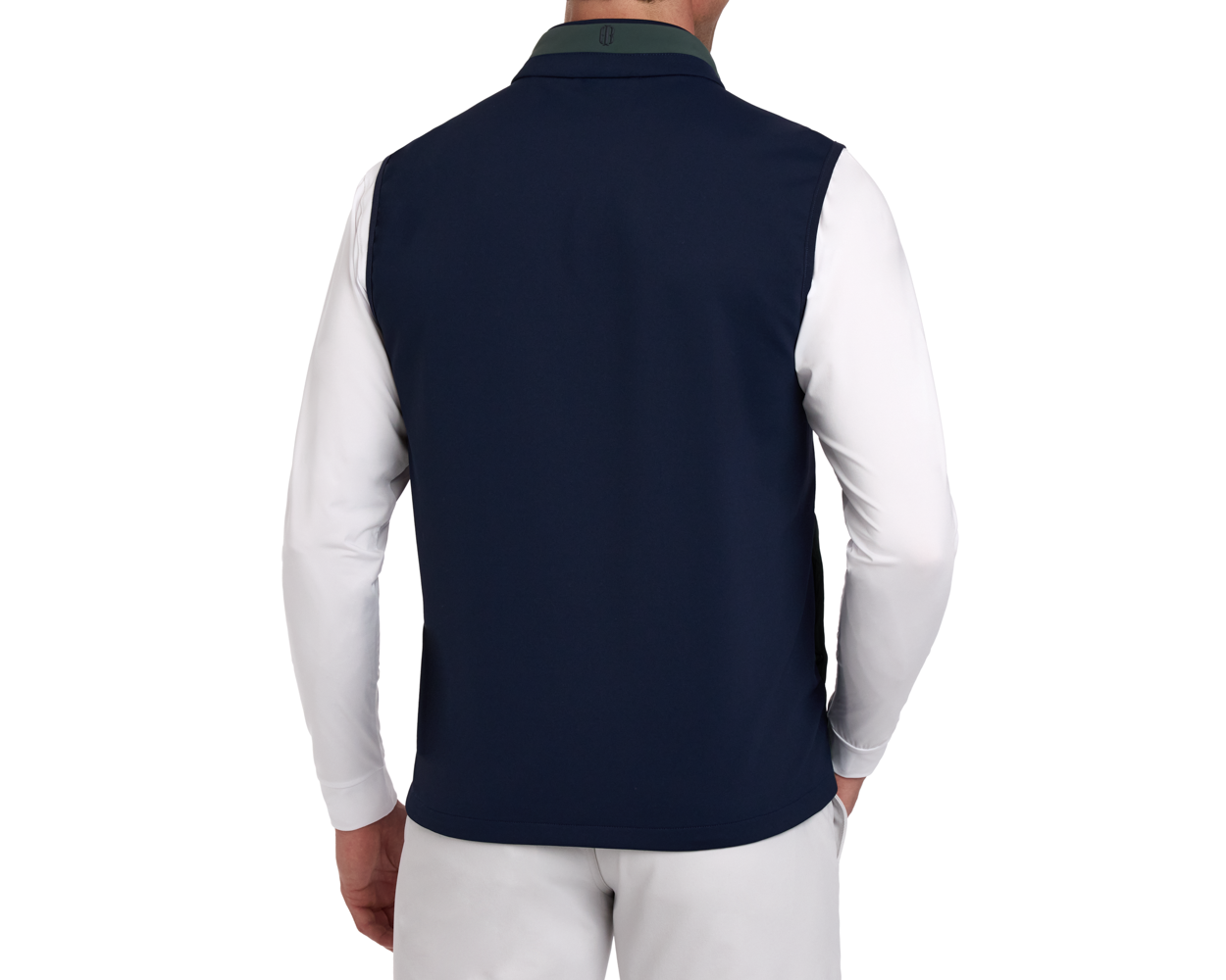 Men's Green Golf Vest | Holderness & Bourne