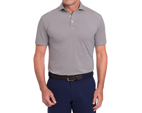 The Russell Shirt: Dune & Navy