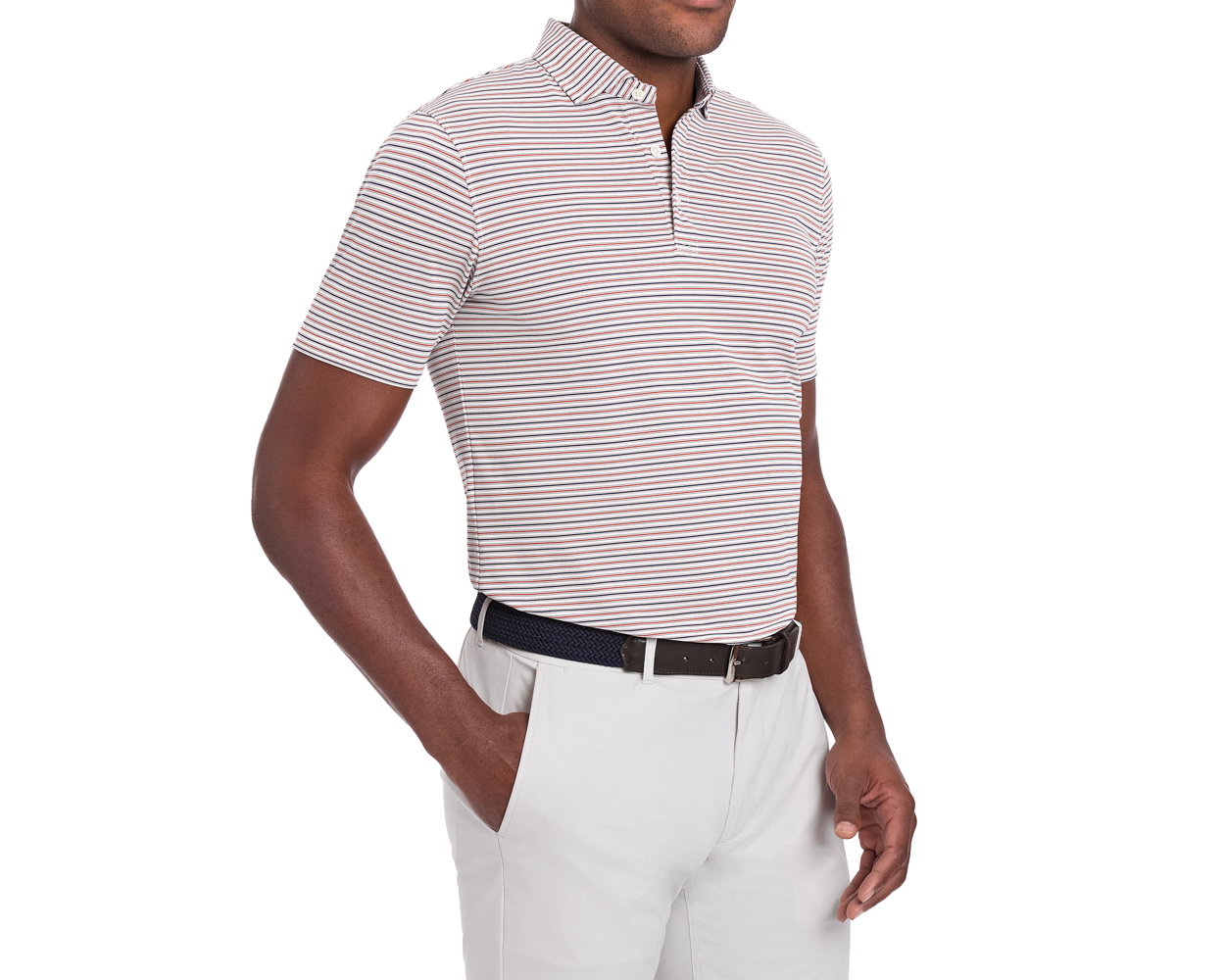 The Bagley Shirt: Russet & Navy