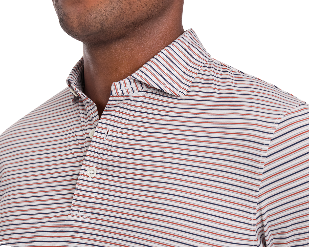 The Bagley Shirt: Russet & Navy