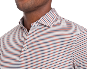 The Bagley Shirt: Russet & Navy