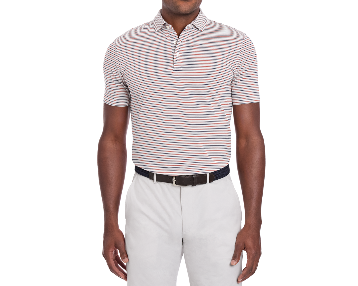 The Bagley Shirt: Russet & Navy