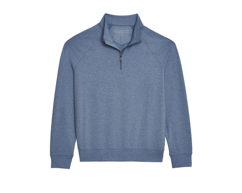 The Westland Boys Quarter-Zip: Heathered Andover