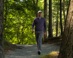 The Westland Quarter-Zip: Heathered Amherst