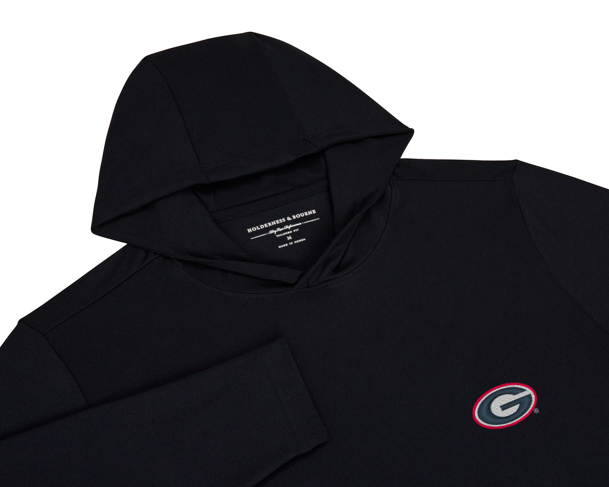 University of Georgia Jackson Hoodie: Black