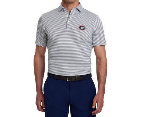 University of Georgia Maxwell Shirt: Gray & White