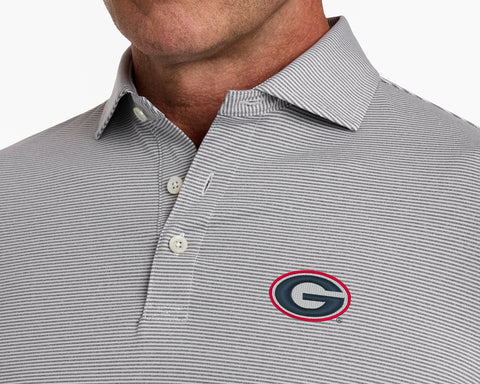 University of Georgia Perkins Shirt: Gray & White