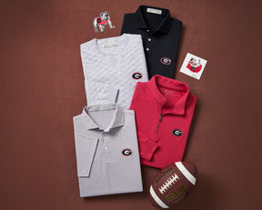 University of Georgia Ward Crewneck: Heathered Gray
