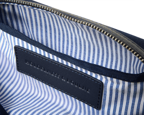 The Littler Dopp Kit: Navy Ballistic - Navy Embroidery