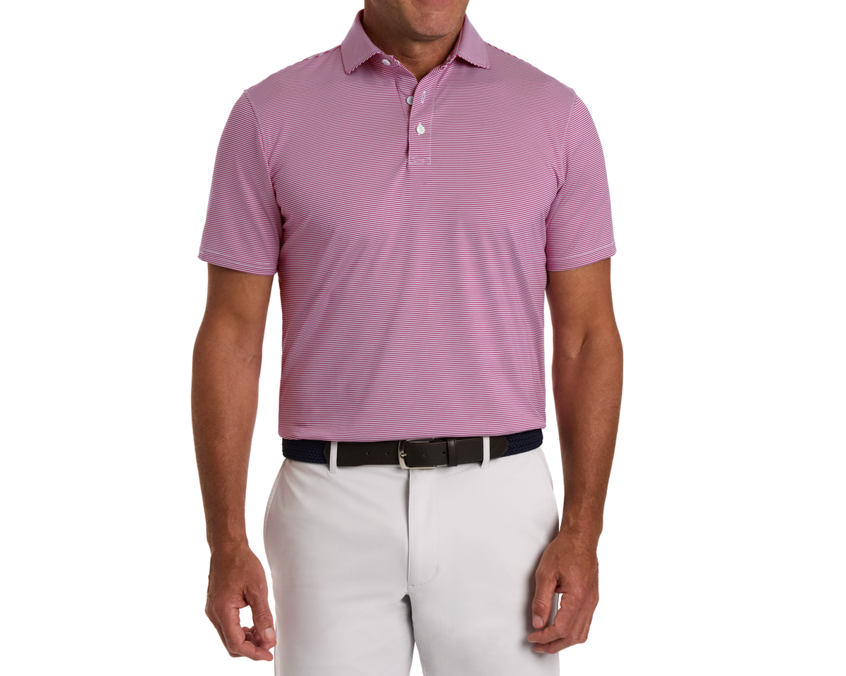 The Perkins Shirt: Cabernet & White