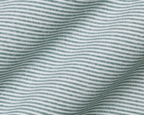 The Burke Shirt: Heathered California Spruce & White