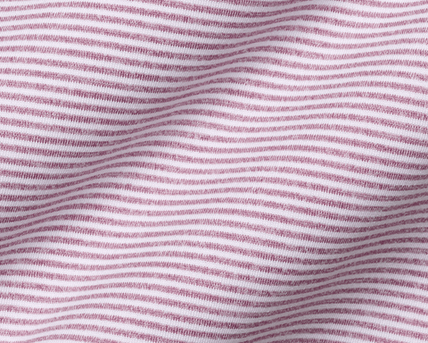 The Perkins Shirt: Heathered Faded Mauve & White
