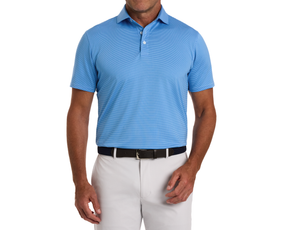 The Perkins Shirt: Horizon Blue & Vista Blue