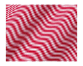 Holderness & Bourne The Perkins Red and White Striped Polo Shirt