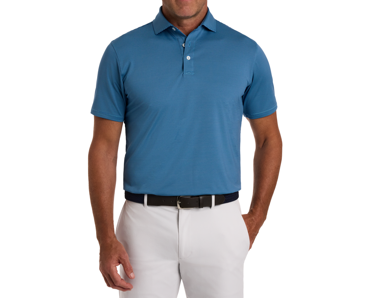 The Perkins Shirt: Maidstone Blue & Harbor