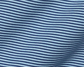 The Perkins Boys Shirt: Pacific Blue & Heathered Vista Blue