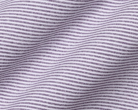 The Perkins Shirt: Heathered Sonoma & White