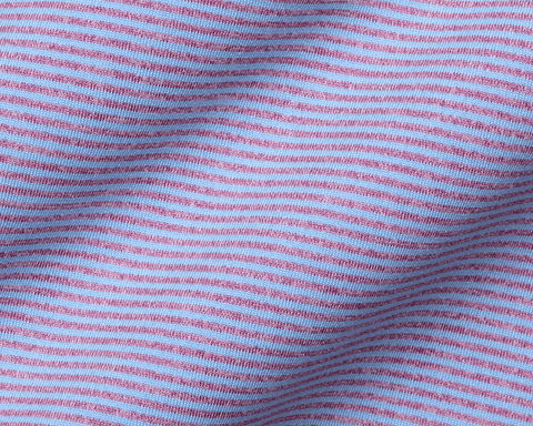 The Perkins Shirt: Vista Blue & Heathered Faded Mauve