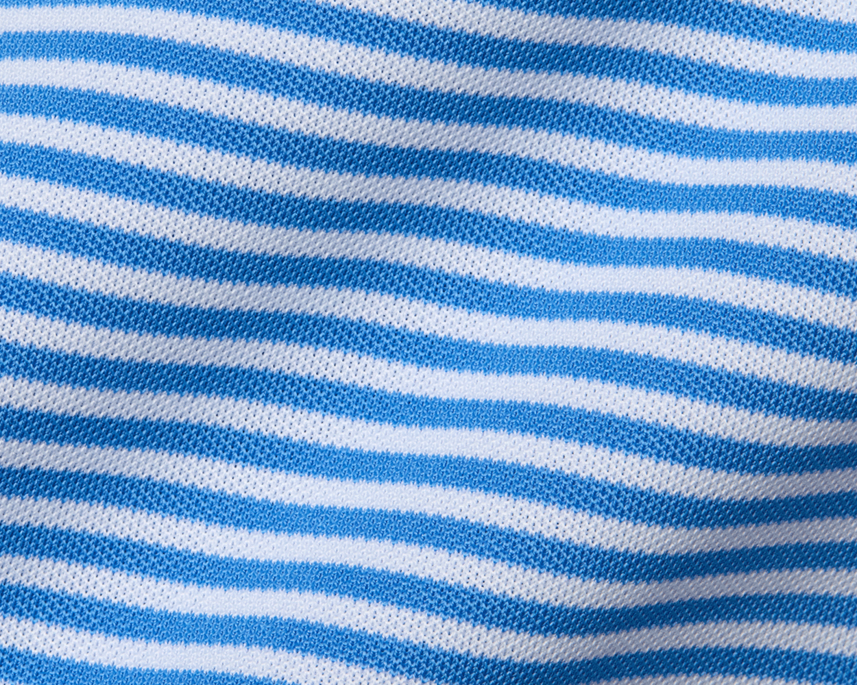 The Maxwell Shirt: Horizon Blue & White