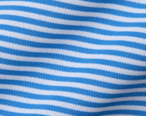 The Maxwell Shirt: Horizon Blue & White