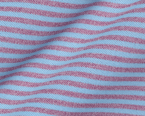 The Maxwell Shirt: Vista Blue & Heathered Faded Mauve