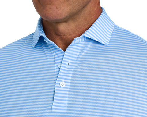The Maxwell Shirt: Vista Blue & White