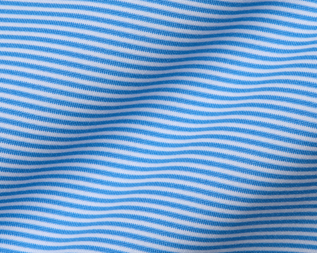 The Burke Shirt: Horizon Blue & White