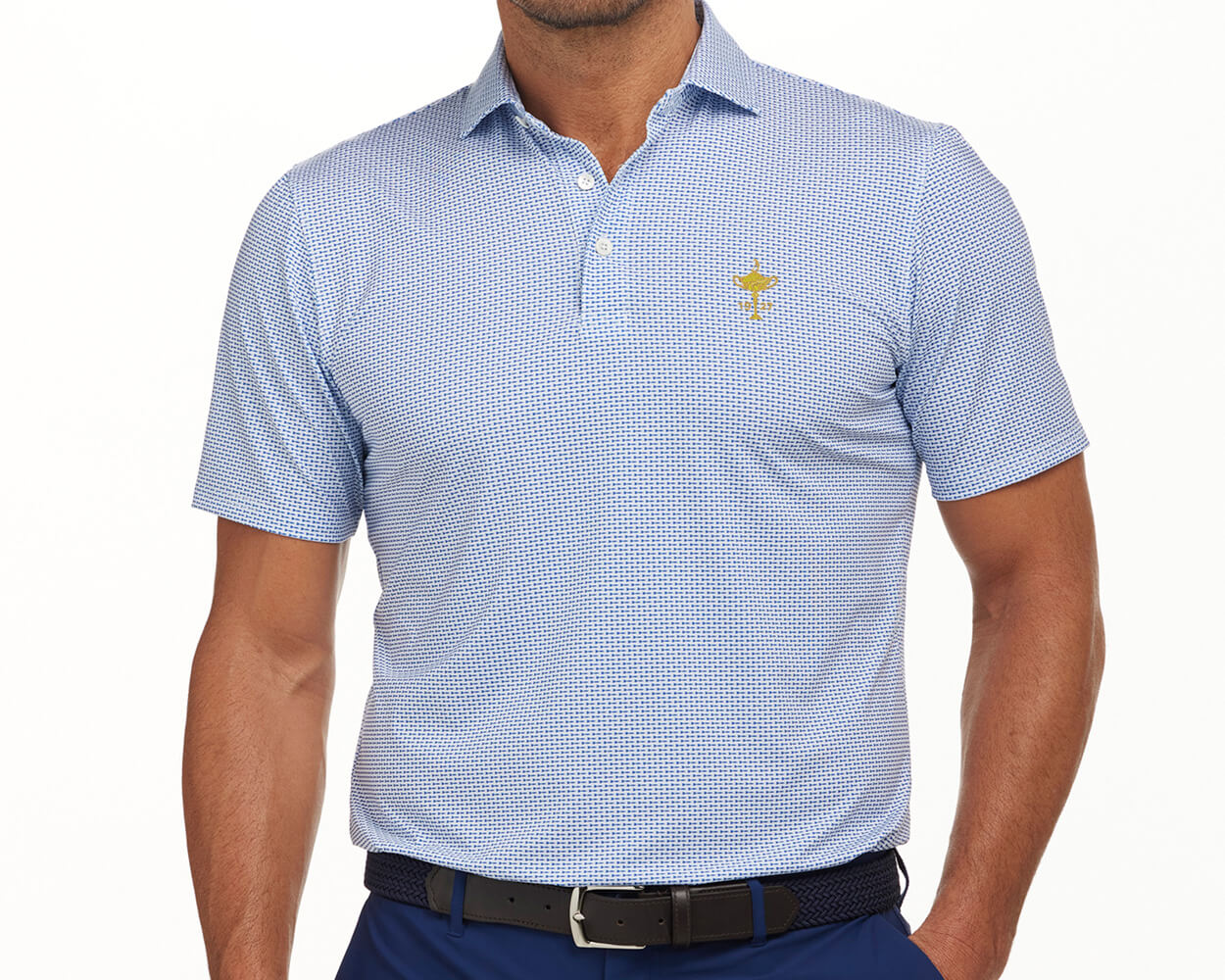 2023 Ryder Cup White & Oxford Duncan Shirt