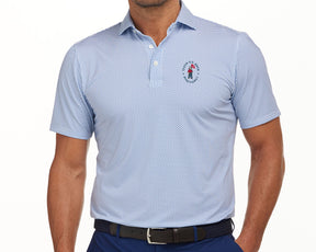 Holderness & Bourne The Duncan 2024 U.S. Open White and Blue Polo Shirt