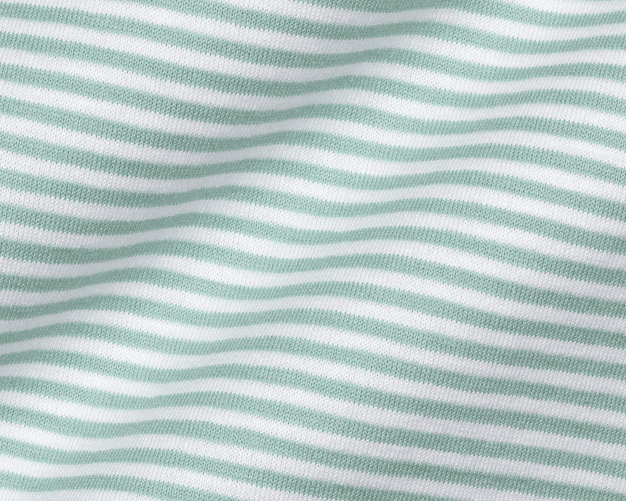 The Herron Shirt: Cascade Green & White
