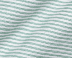 The Herron Shirt: Cascade Green & White