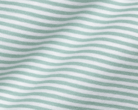 The Herron Shirt: Cascade Green & White