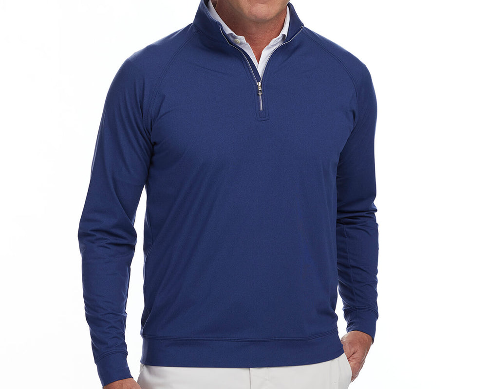 The Westland Lightweight Quarter Zip Pullover Holderness & Bourne