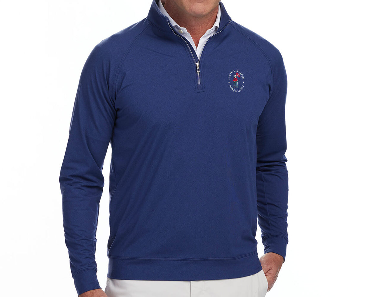 Holderness & Bourne The Westland 2024 U.S. Open Pullover in Navy 